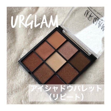 UR GLAM BLOOMING EYE COLOR PALETTE/U R GLAM/アイシャドウパレットを使ったクチコミ(1枚目)