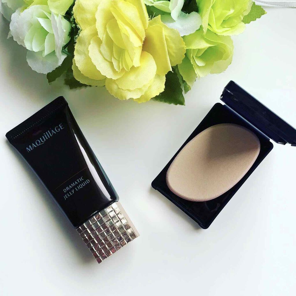 ドラマティックジェリーリキッド/マキアージュ/リキッドファンデーションを使ったクチコミ(1枚目)
