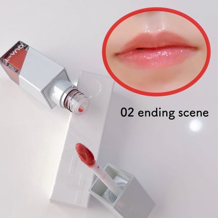 ザグラスタトゥーティント/QUA-T/リップティントを使ったクチコミ(5枚目)