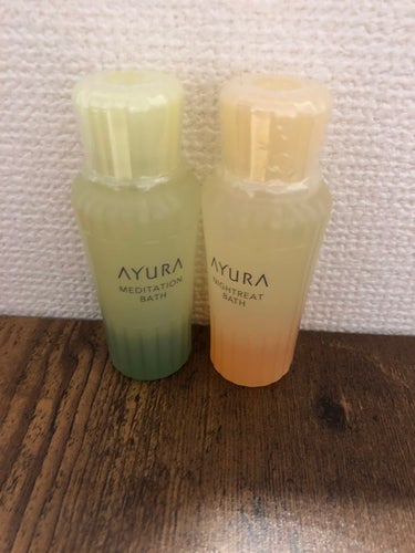 ウェルバランスナイトリートバス/AYURA/入浴剤を使ったクチコミ（1枚目）