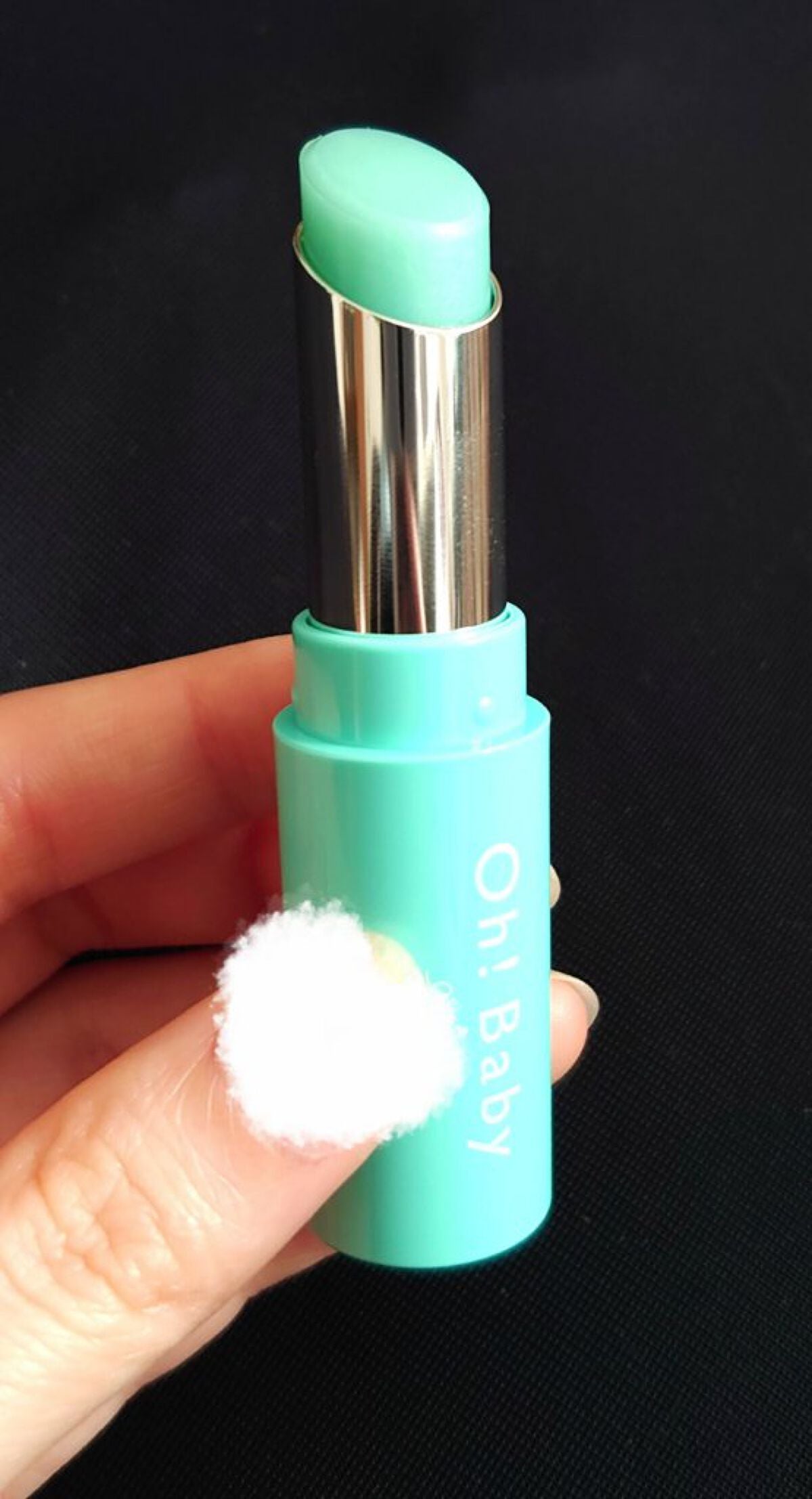 Oh!Baby スクラブリップバーム CM (チョコミントの香り)/ハウス オブ ローゼ/リップスクラブを使ったクチコミ(3枚目)