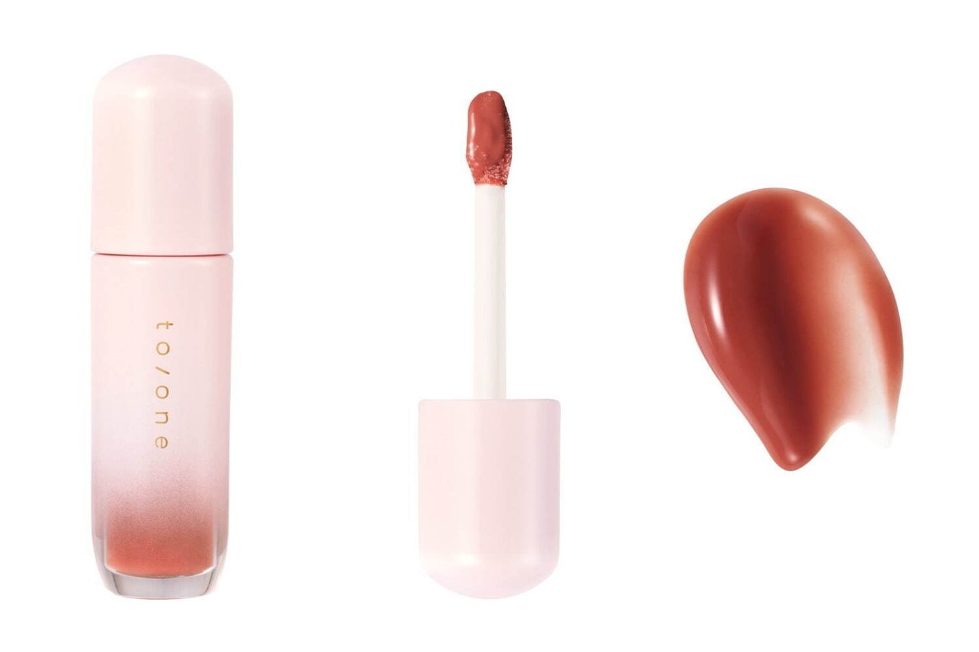 to/one から新作リップグロス「トーン ペタル ブルーミング グロス」とミュートカラーのアイシャドウ「トーン ペタル フロート アイズ」が登場!の画像