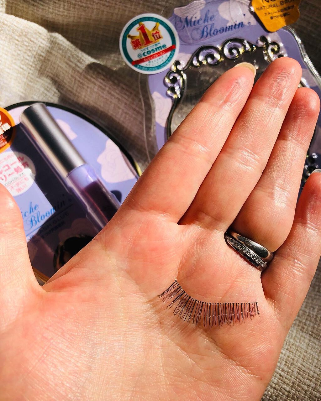ミッシュブルーミン 3Dアイラッシュライン/ミッシュブルーミン/つけまつげを使ったクチコミ（2枚目）