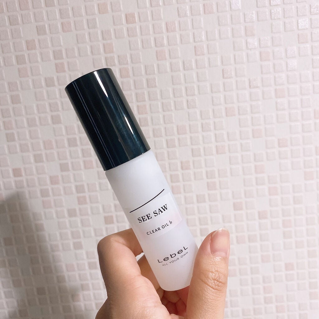 SEE/SAW クリアオイルフラット/LebeL/ヘアオイルを使ったクチコミ(1枚目)