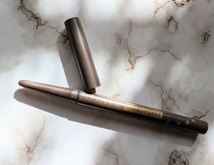 ジェルアイライナー/CEZANNE/ジェルアイライナーを使ったクチコミ(1枚目)