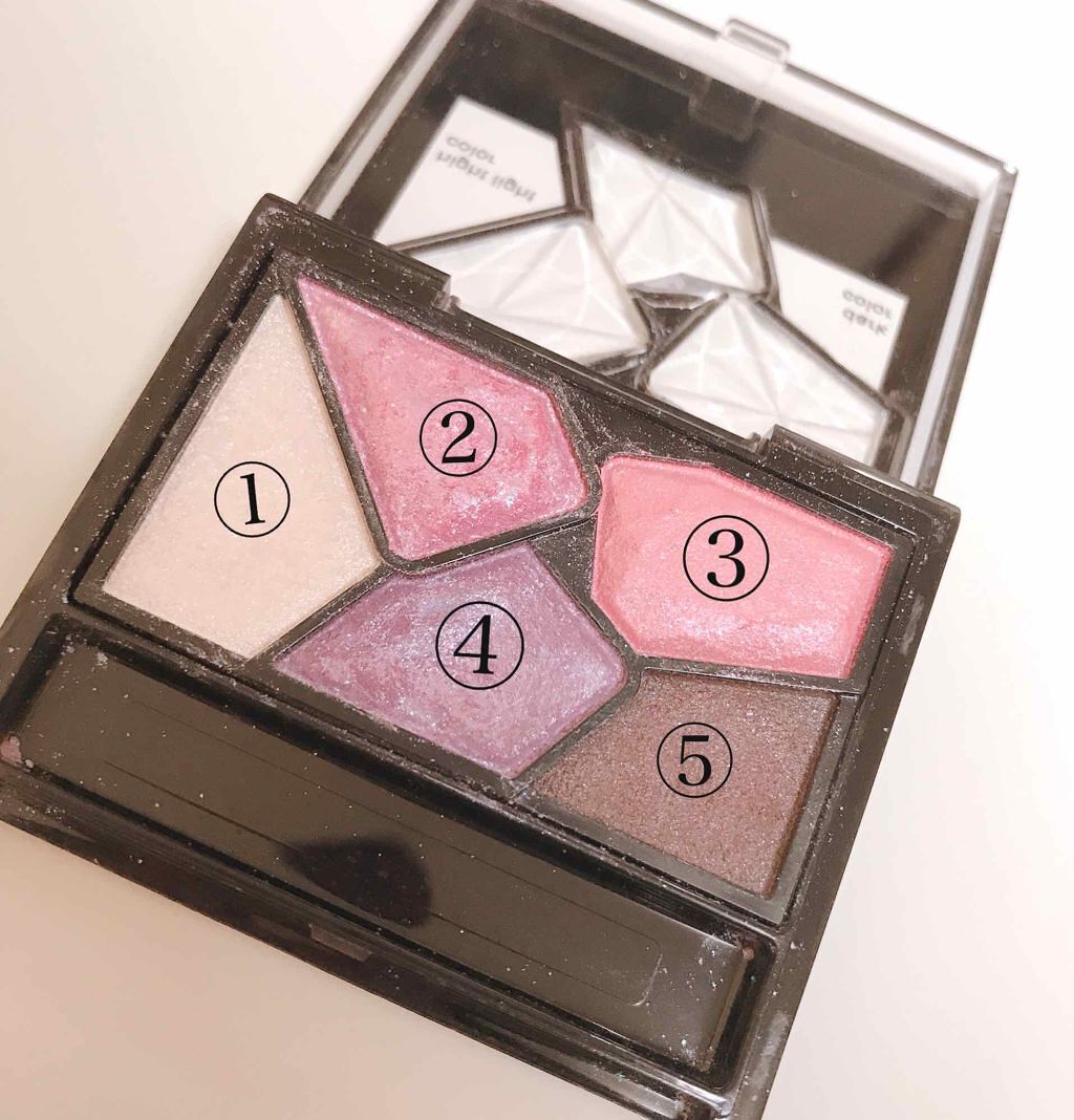 カラーシャスダイヤモンド/KATE/アイシャドウパレットを使ったクチコミ（3枚目）