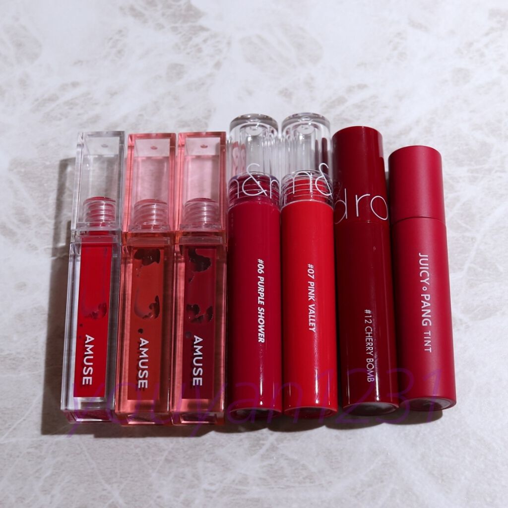 デューティント/AMUSE/リップティントを使ったクチコミ（1枚目）