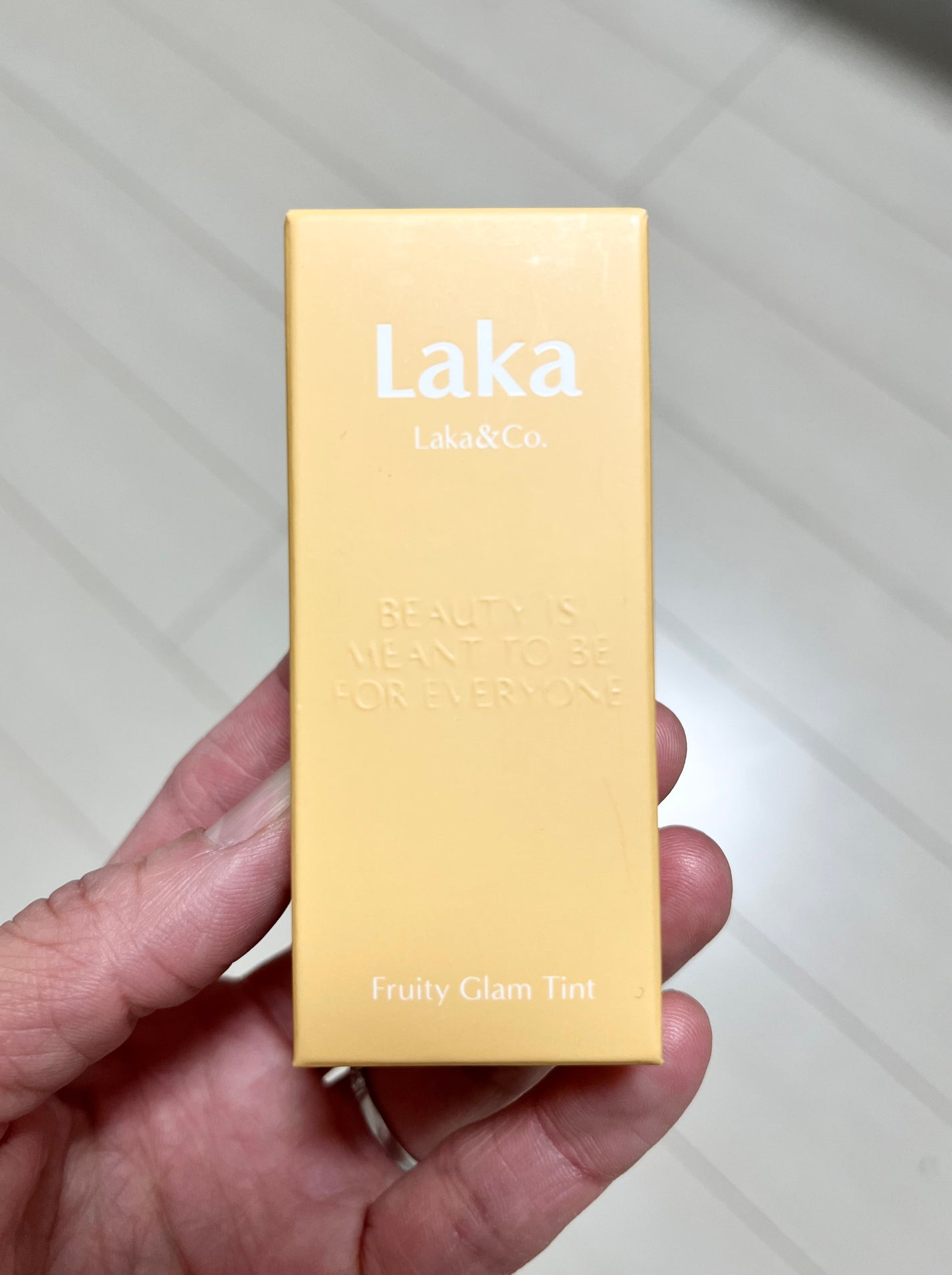 フルーティーグラムティント/Laka/リップティントを使ったクチコミ(7枚目)