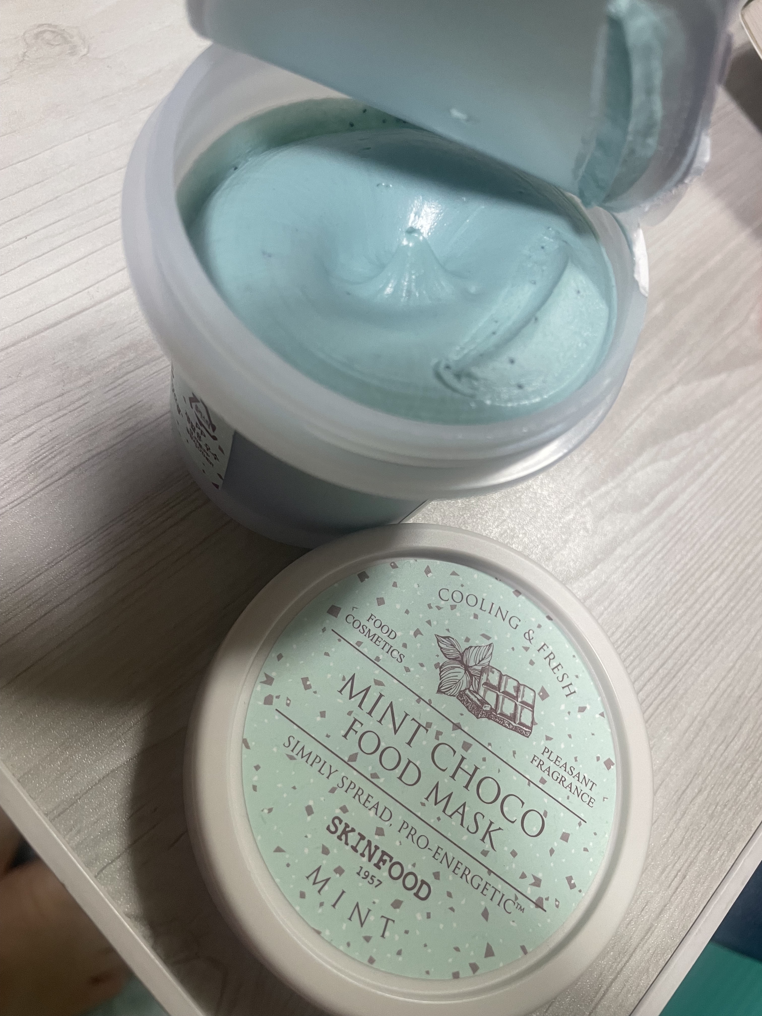 ミントチョコ フードマスク/SKINFOOD/洗い流すパック・マスクを使ったクチコミ（1枚目）