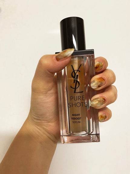 ピュアショット ナイト リチャージセラム/YVES SAINT LAURENT BEAUTE/美容液を使ったクチコミ(1枚目)