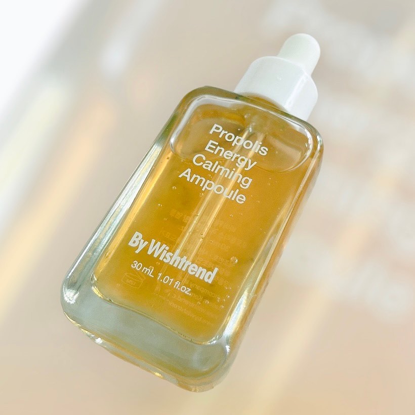 プロポリスエナジーカーミングアンプル/By Wishtrend/美容液を使ったクチコミ（3枚目）