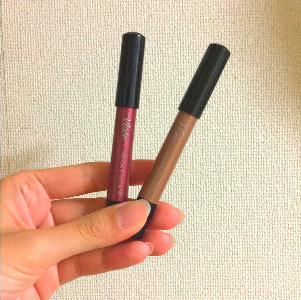 クレヨン アイカラー/Visée/スティックアイシャドウを使ったクチコミ(1枚目)