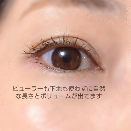 ラッシュデザイナー・ビルドアップマスカラ ボリュームロング/ブリリアージュ/マスカラを使ったクチコミ(6枚目)