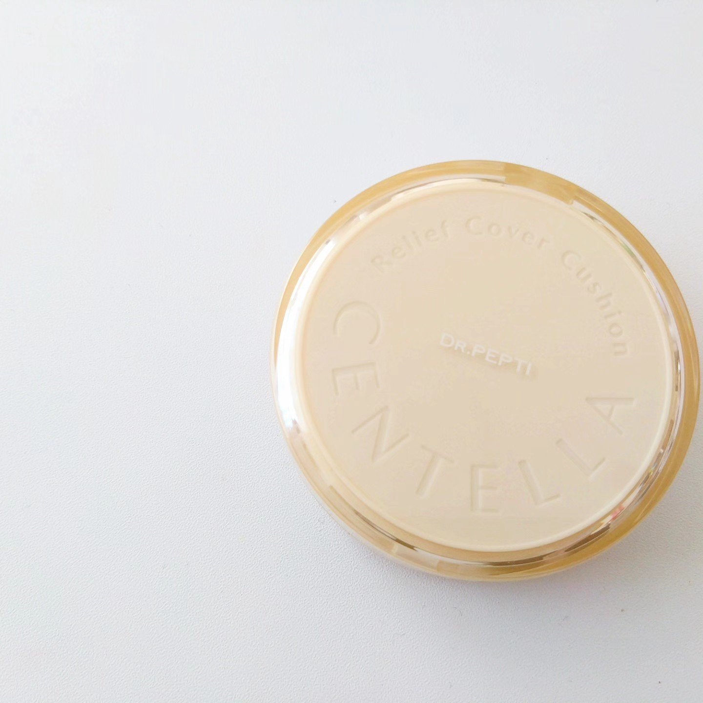 センテラリリーフカバークッション/DR.PEPTI/クッションファンデーションを使ったクチコミ（1枚目）