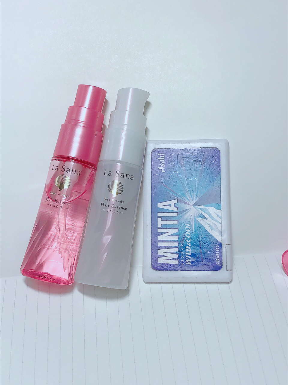 海藻 ヘア エッセンス さらさら/ラサーナ/ヘアオイルを使ったクチコミ（3枚目）