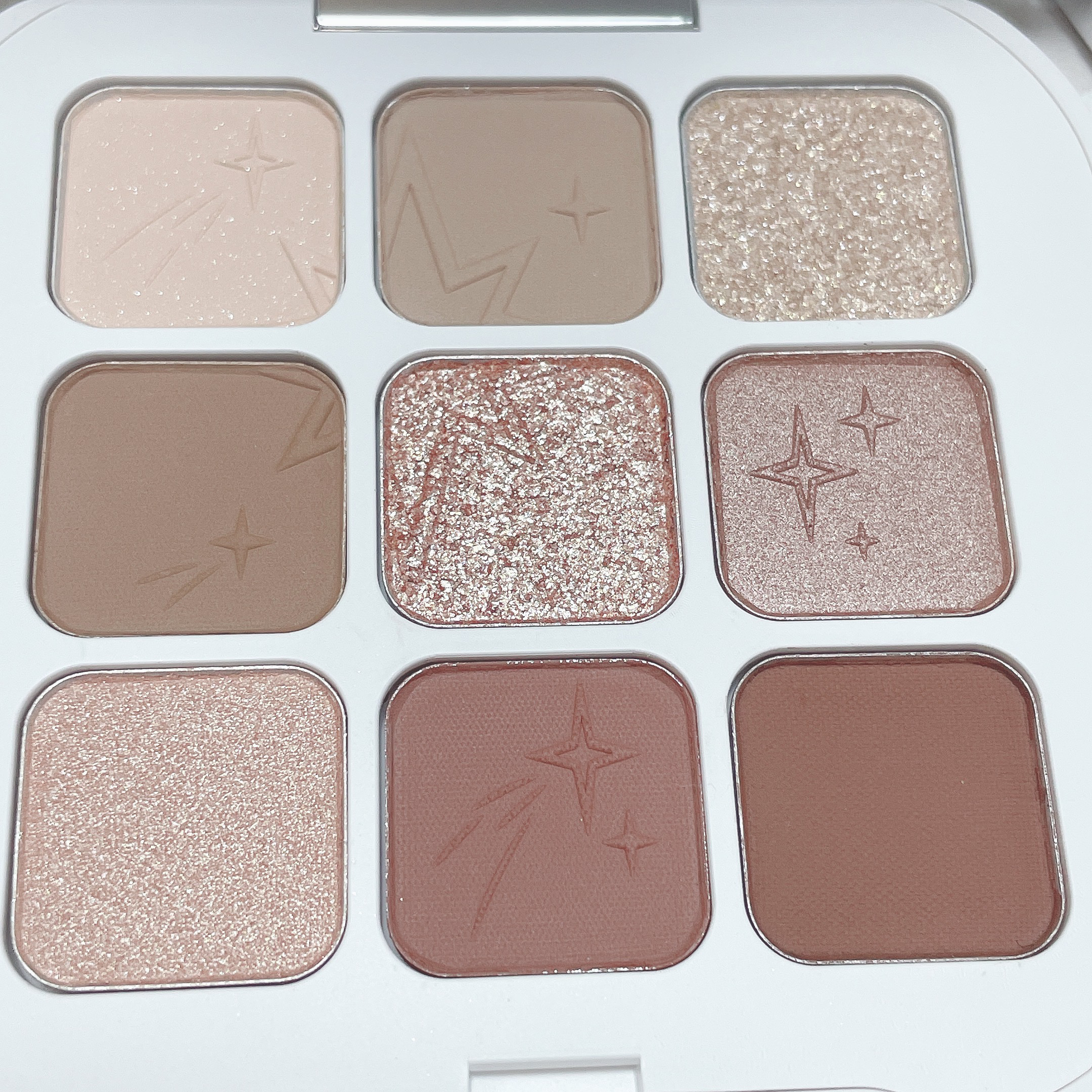 PERFECT DIARY (パーフェクトダイアリー)「原石」9色アイシャドウ　クリスマス限定/PERFECT DIARY/アイシャドウパレットを使ったクチコミ（3枚目）