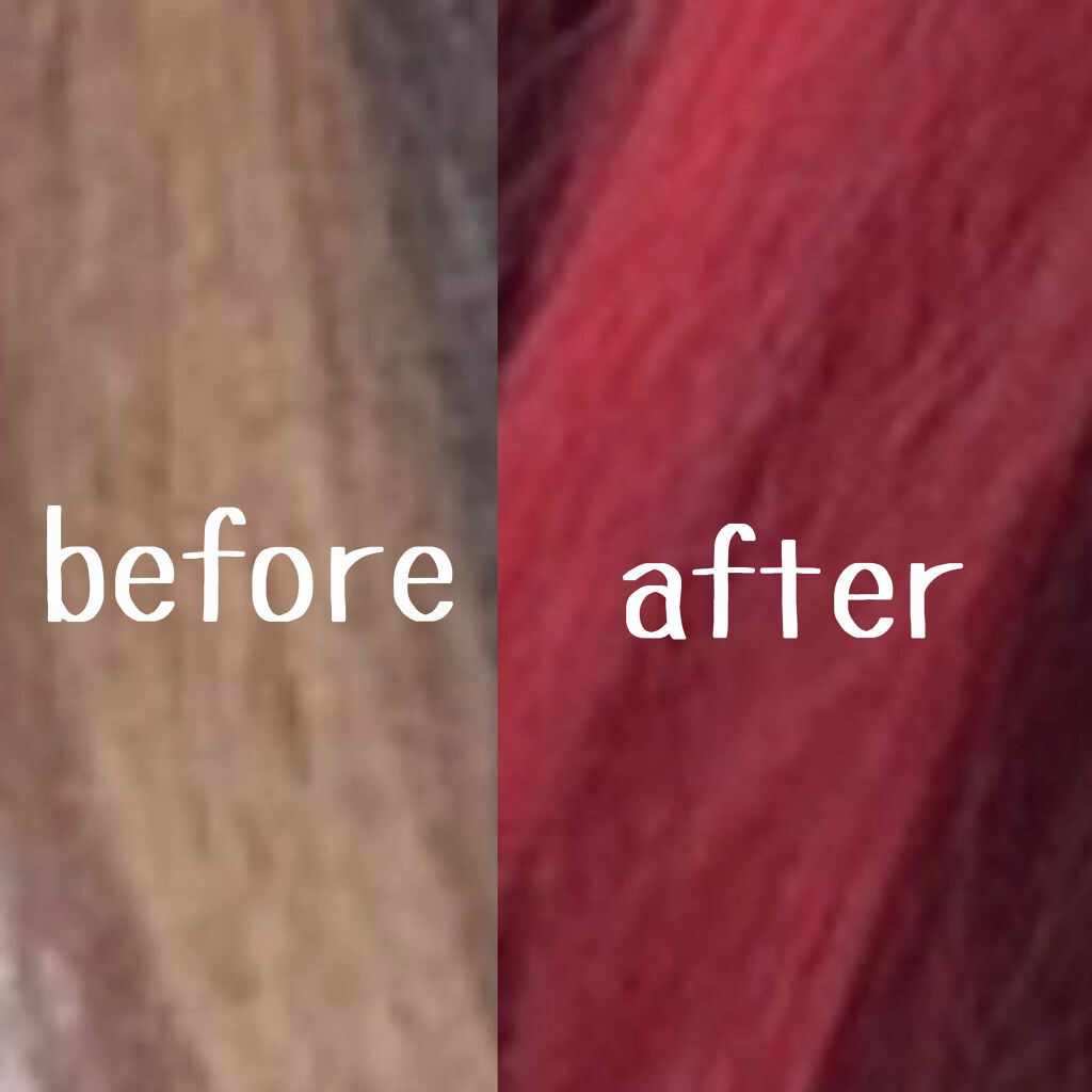 デビルズトリック/クイスクイス/ヘアカラーを使ったクチコミ（3枚目）