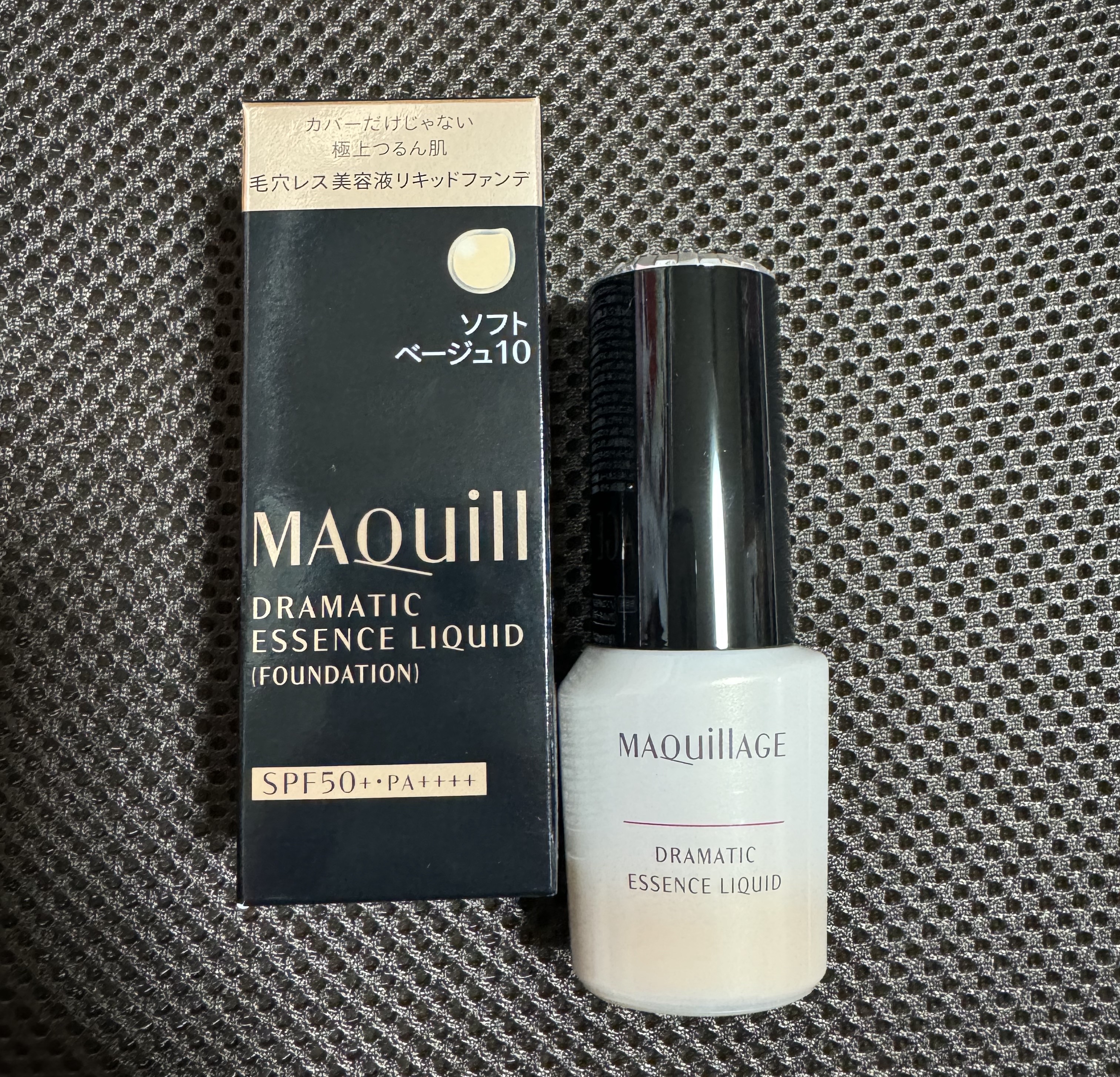ドラマティックエッセンスリキッド ソフトベージュ10/マキアージュ/リキッドファンデーションを使ったクチコミ（1枚目）