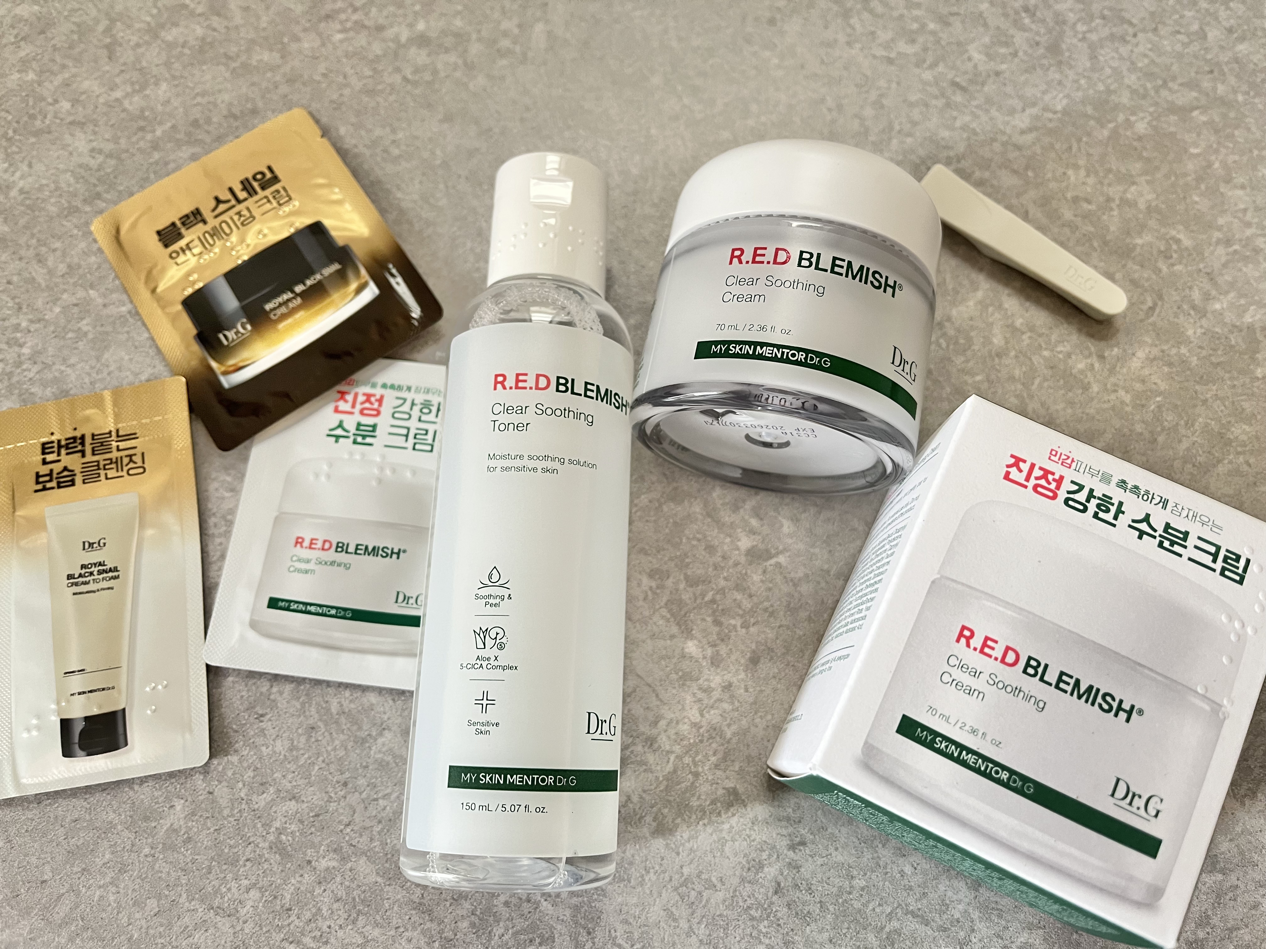 レッドブレミッシュ クリアスージングクリーム/Dr.G/フェイスクリームを使ったクチコミ（3枚目）