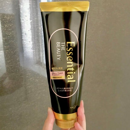 THE BEAUTY 髪のキメ美容プレミアムトリートメント<モイストリペアプレミアム>/エッセンシャル/洗い流すヘアトリートメントを使ったクチコミ(1枚目)