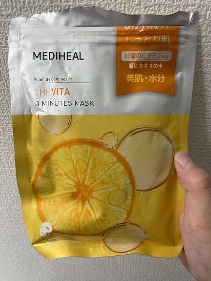 THE ビタ 3ミニッツマスク/MEDIHEAL/シートマスク・パックを使ったクチコミ(1枚目)