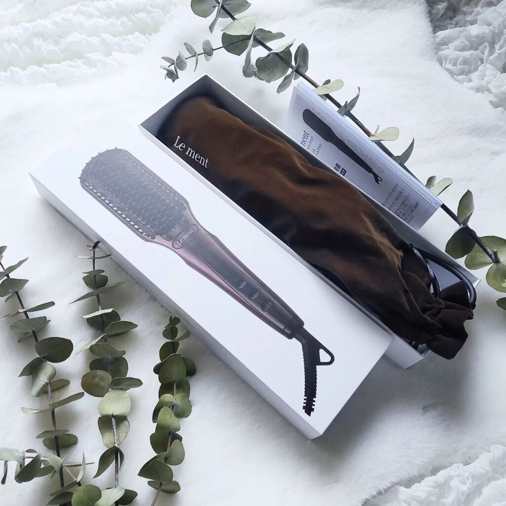 ストレートヒートブラシ/Le ment/ヒートブラシを使ったクチコミ（2枚目）