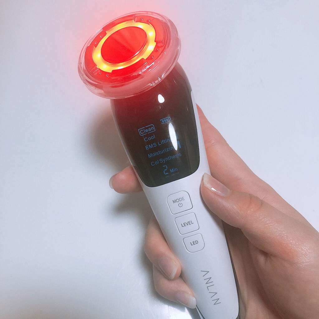 多機能温冷美顔器/ANLAN/美顔器・マッサージを使ったクチコミ（2枚目）