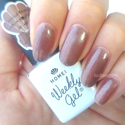 ウィークリージェル/HOMEI/ジェルネイルを使ったクチコミ(8枚目)