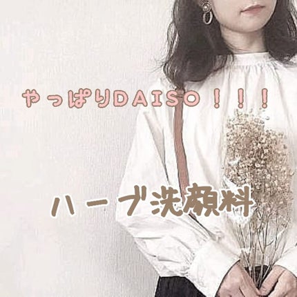 ハーブ洗顔料(ミント)/DAISO/洗顔フォームを使ったクチコミ(1枚目)