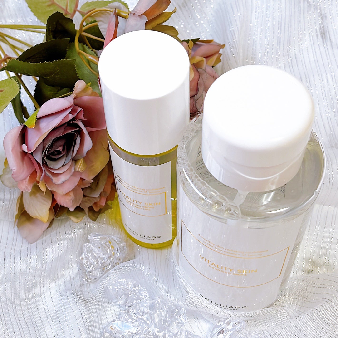 バイタリティ スキン クレンジングドロップス (クレンジングウォーター)/ブリリアージュ/クレンジングウォーターを使ったクチコミ(7枚目)