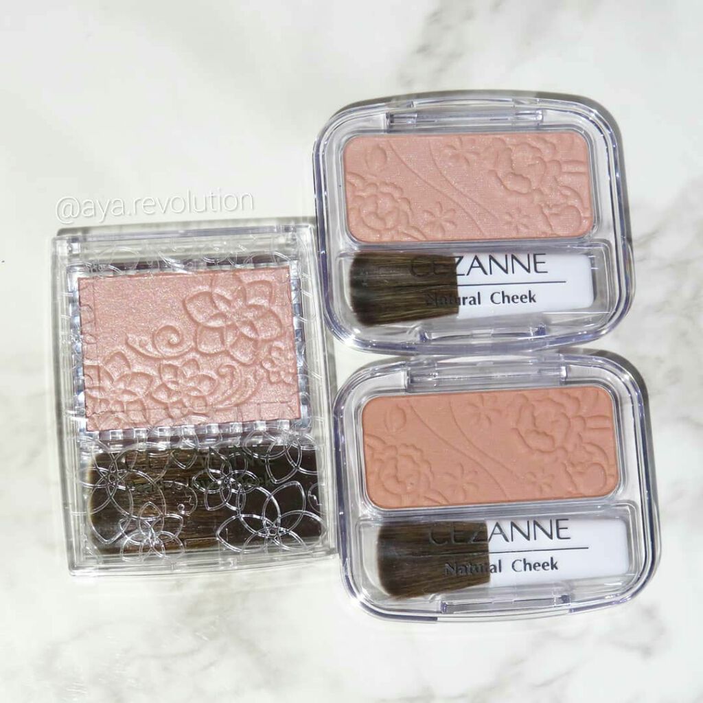 パールグロウチーク/CEZANNE/パウダーチークを使ったクチコミ（1枚目）