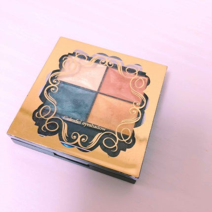 カラフルアイシャドウ/DAISO/アイシャドウパレットを使ったクチコミ(1枚目)