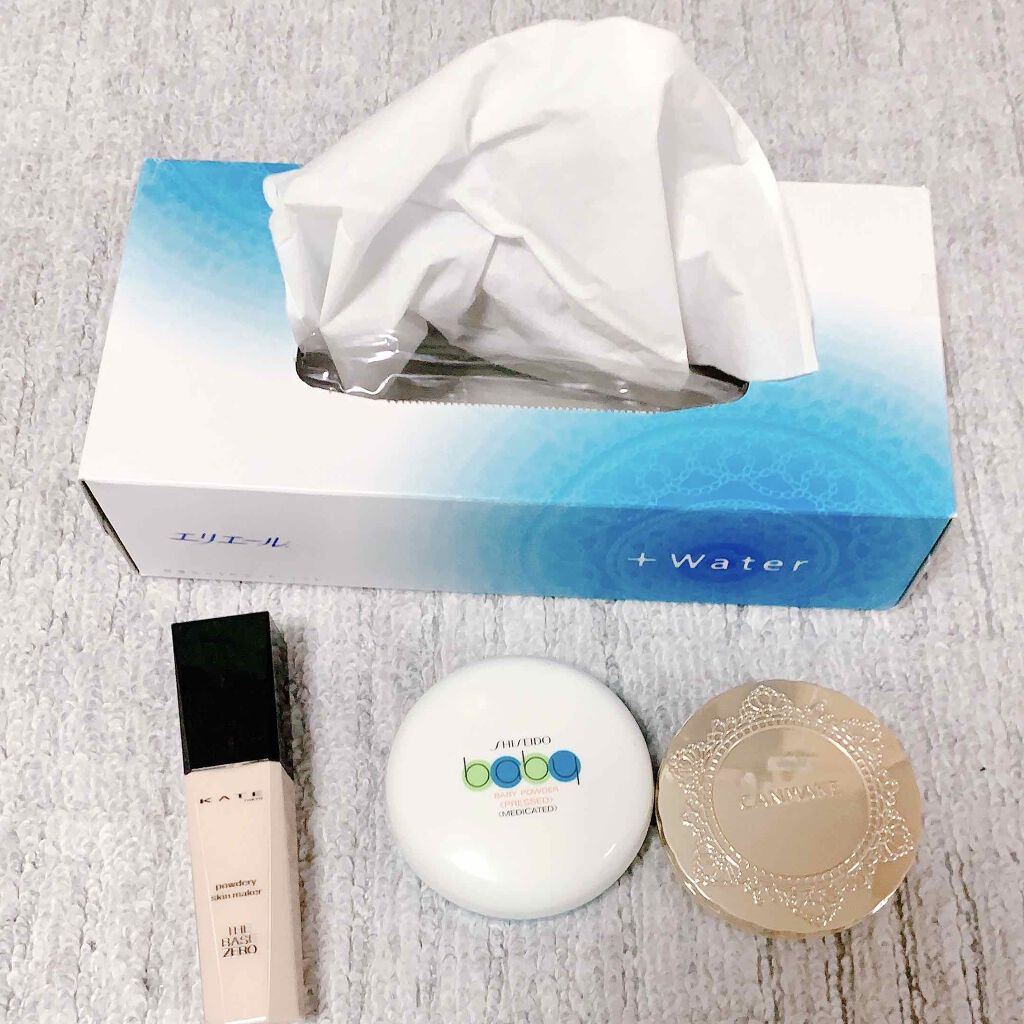 【旧品】マシュマロフィニッシュパウダー/キャンメイク/プレストパウダーを使ったクチコミ(2枚目)