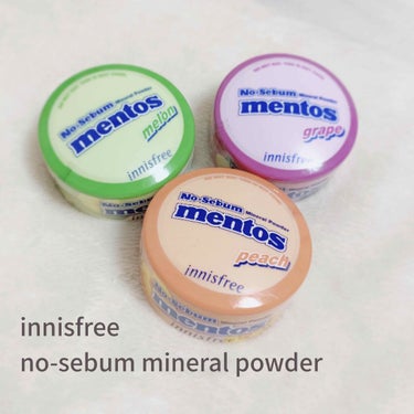 ノーセバム ミネラルパウダー LTD20/innisfree/ルースパウダーを使ったクチコミ（1枚目）