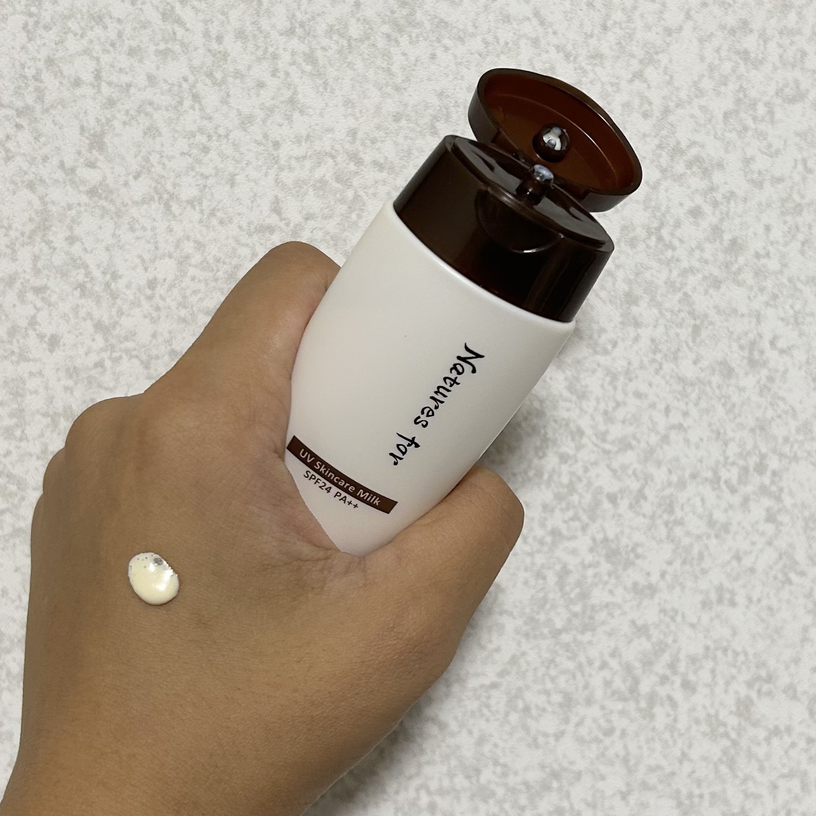 UVスキンケアミルク/Natures for/日焼け止め・UVケアを使ったクチコミ（2枚目）