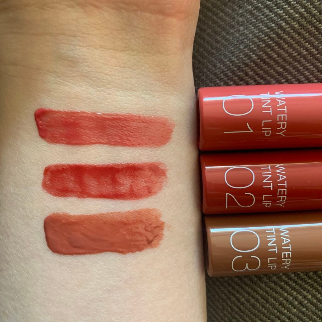 ウォータリーティントリップ/CEZANNE/リップティントを使ったクチコミ(2枚目)