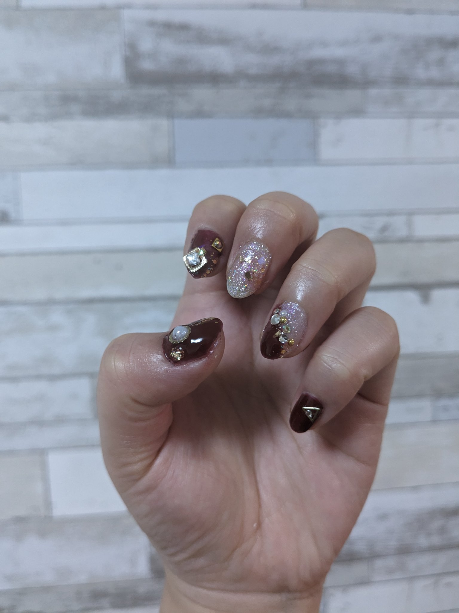 ジェルボリュームトップコート/キャンメイク/ネイルトップコートを使ったクチコミ（1枚目）