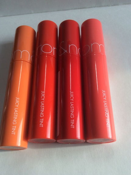 ジューシーラスティングティント/rom&nd/リップティントを使ったクチコミ(2枚目)