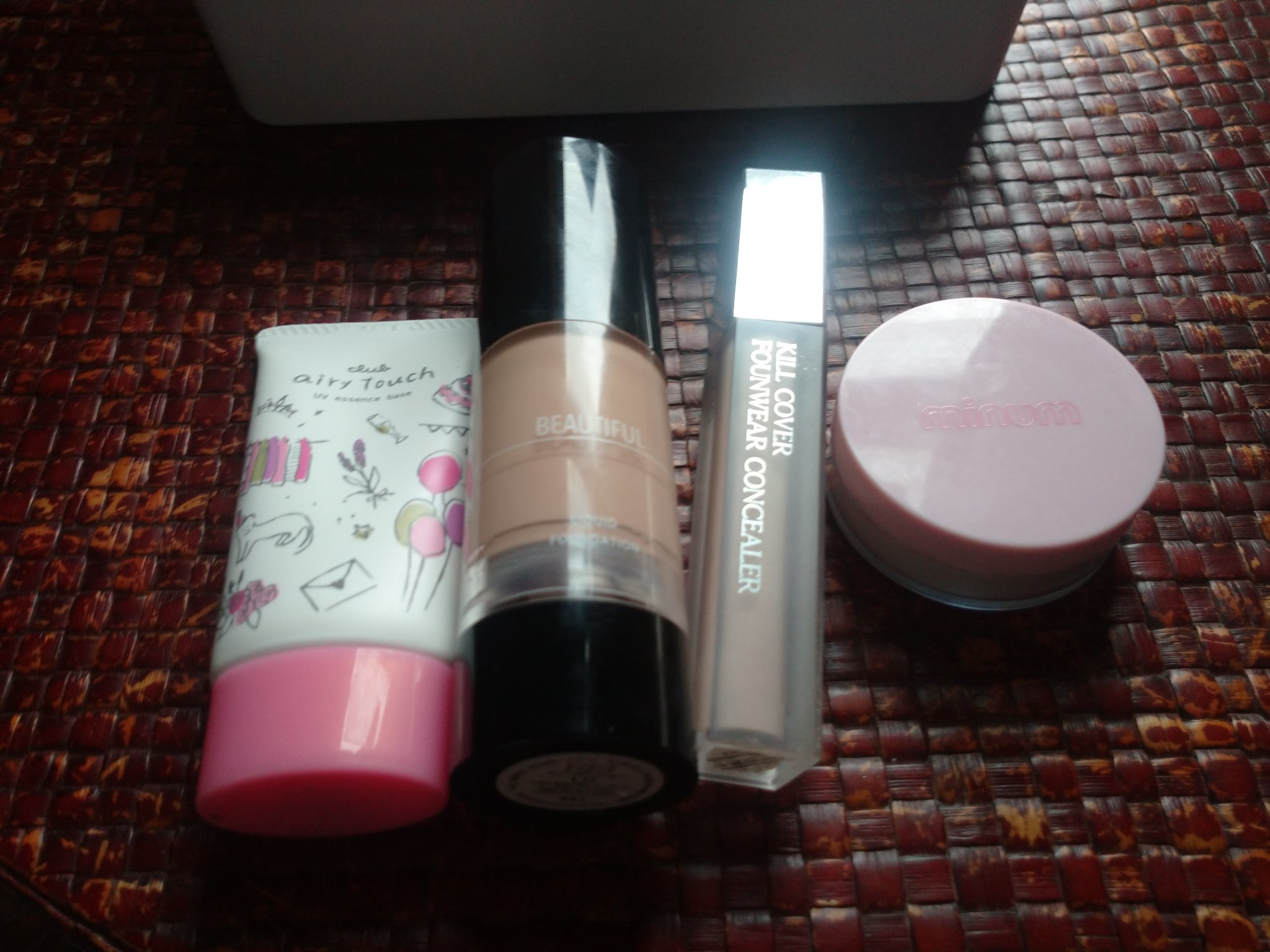 ミニュム フェイスパウダー 02 グロウ/minum/プレストパウダーを使ったクチコミ（1枚目）