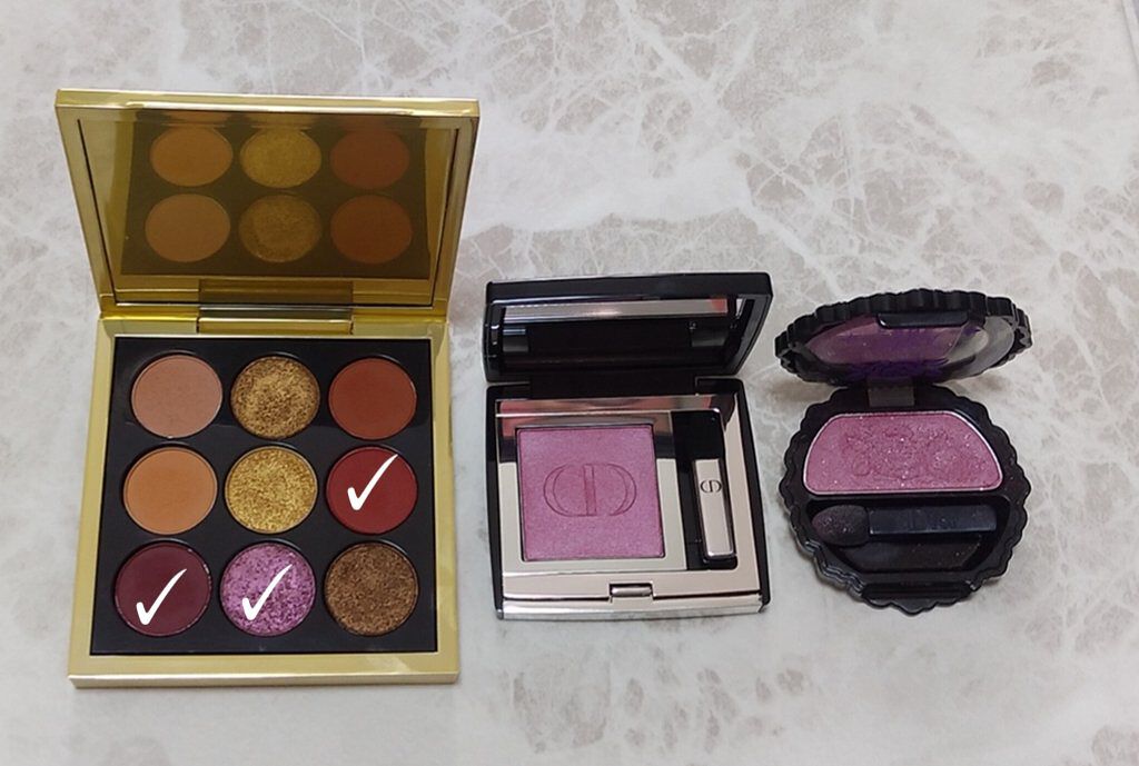 ブラッシュオブローズ ルミナスチークカラー 310/DOLCE&GABBANA BEAUTY/パウダーチークを使ったクチコミ（2枚目）