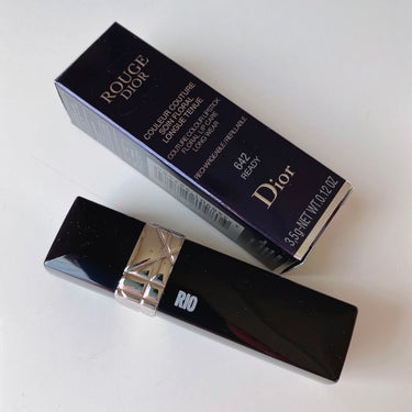 ルージュ ディオール 642 レディ マット/Dior/口紅を使ったクチコミ（2枚目）