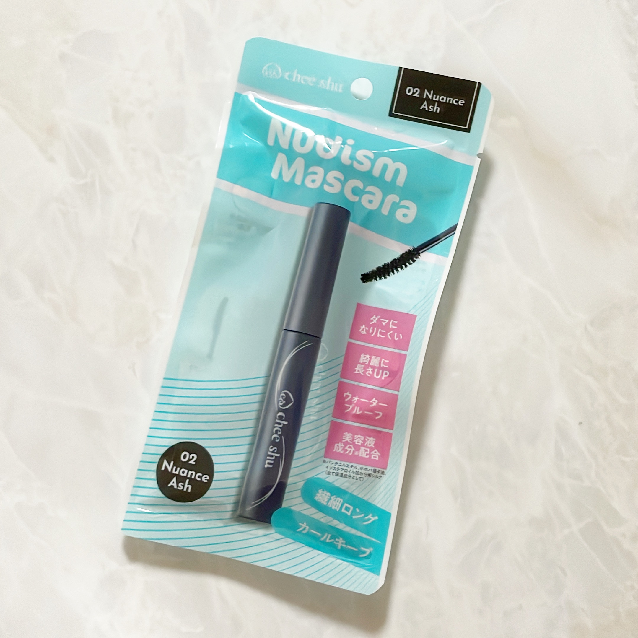 ヌーディズムマスカラ/chee shu/マスカラを使ったクチコミ（2枚目）