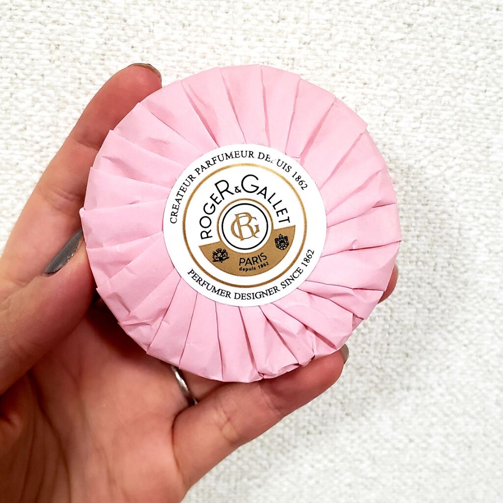 ジンジャー ルージュパフューム ソープ/ロジェ・ガレ/ボディ石鹸を使ったクチコミ(2枚目)