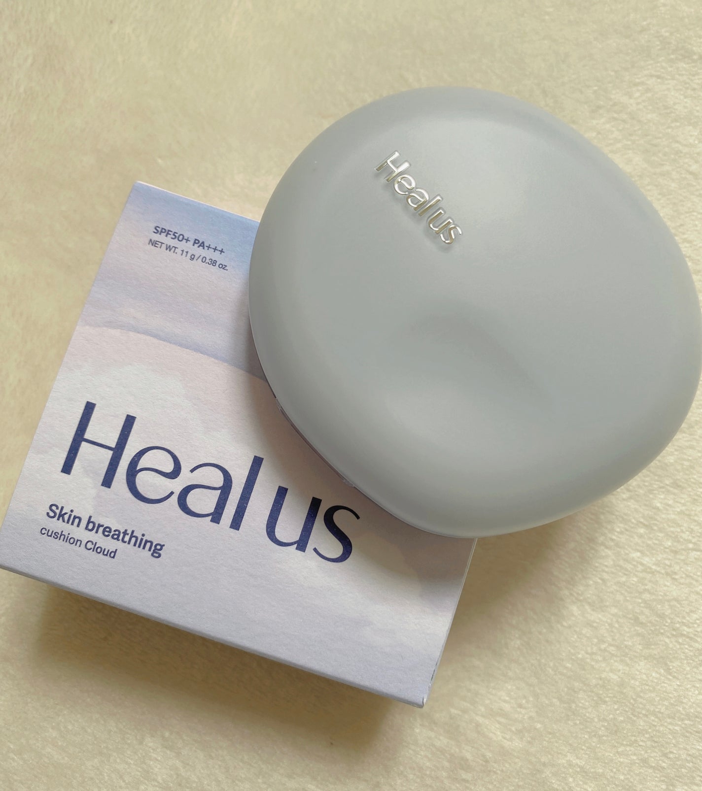 Skin breathing cushion Cloud/Healus/クッションファンデーションを使ったクチコミ(1枚目)