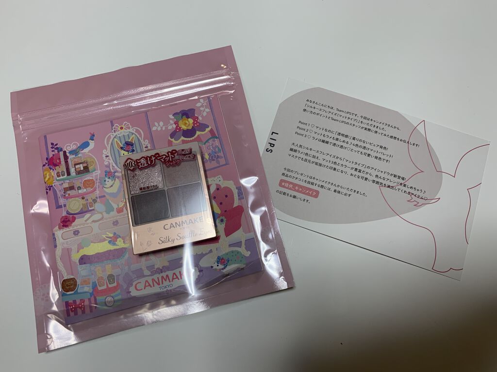 シルキースフレアイズ（マットタイプ）/キャンメイク/アイシャドウパレットを使ったクチコミ（3枚目）