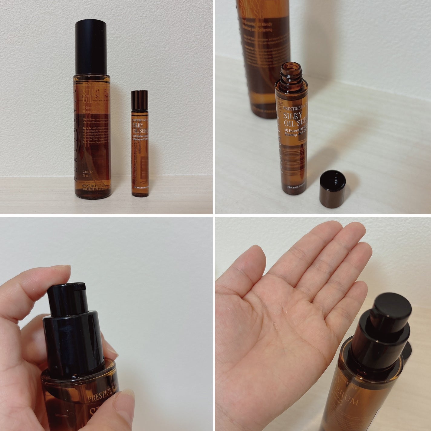 SILKY OIL SERUM/CULRY SHYLL/ヘアオイルを使ったクチコミ(3枚目)