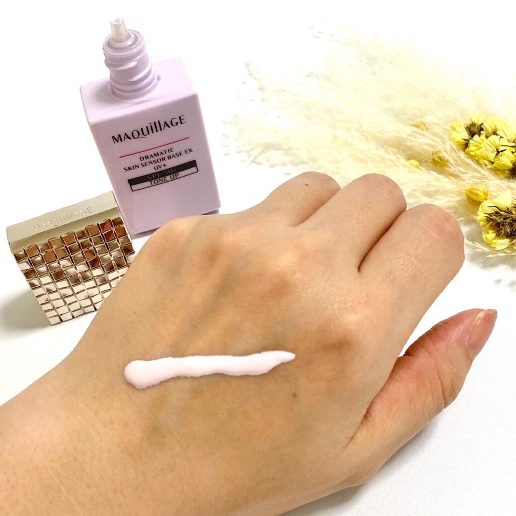 ドラマティックスキンセンサーベース EX UV+/マキアージュ/化粧下地を使ったクチコミ（3枚目）