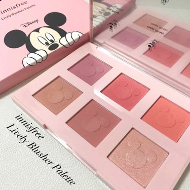 Lively Blusher Palette/innisfree/パウダーチークを使ったクチコミ（1枚目）