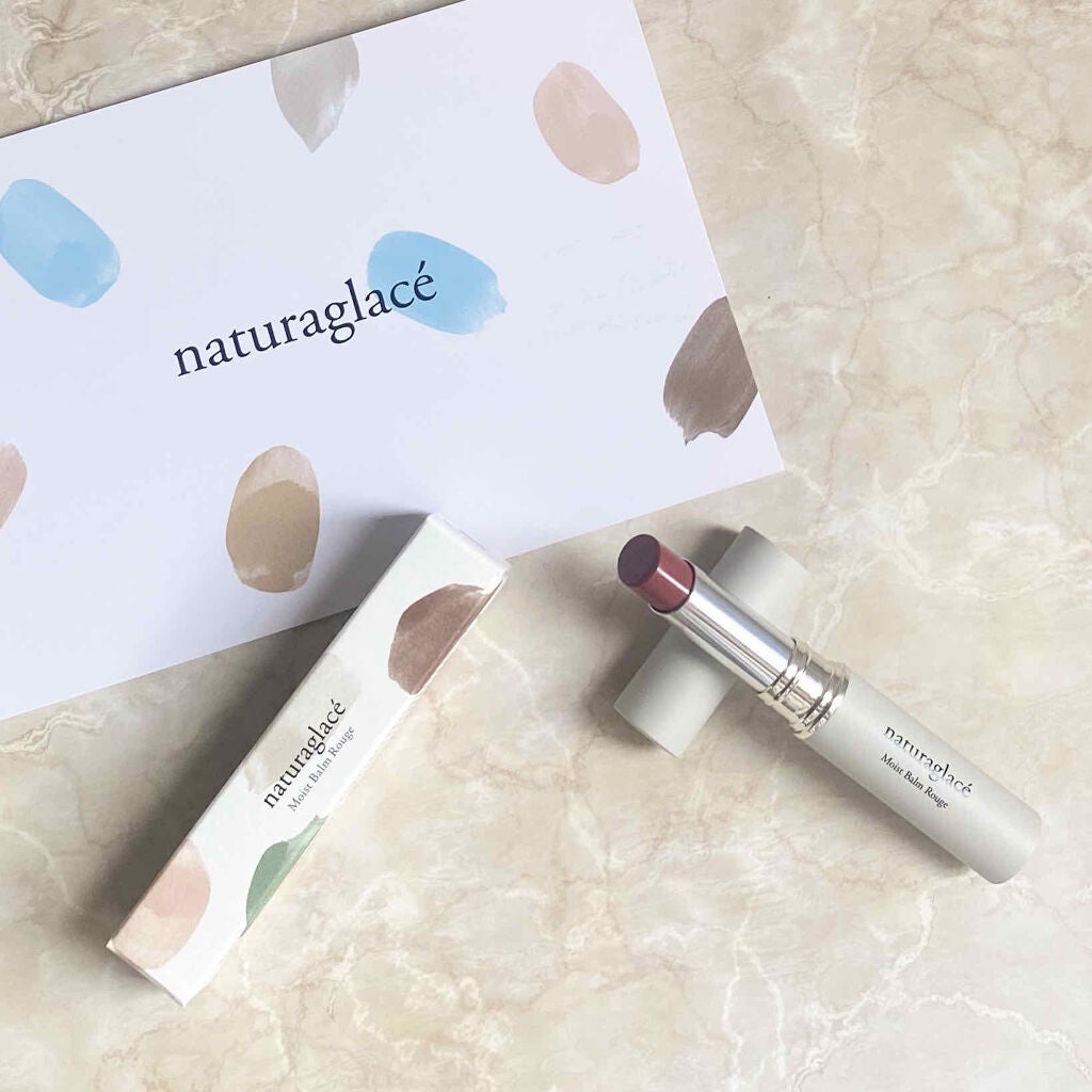 モイストバーム ルージュ/ナチュラグラッセ/口紅を使ったクチコミ(3枚目)