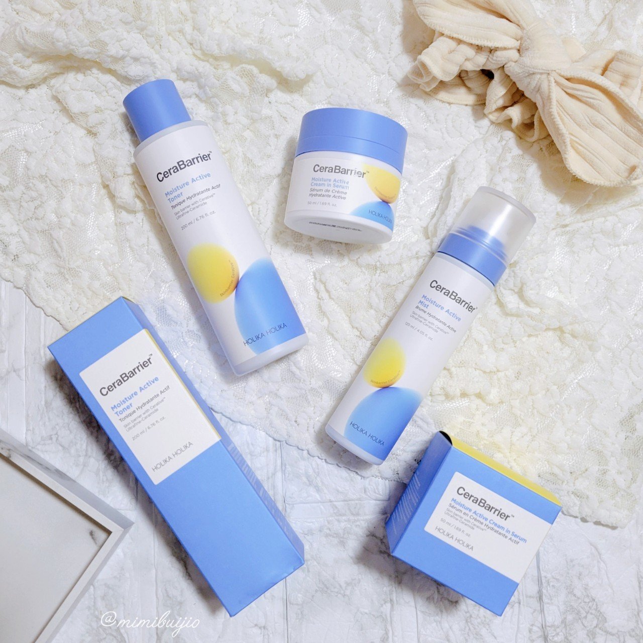 セラバリア　モイスチャーアクティブ　ミスト/HOLIKA HOLIKA/ミスト状化粧水を使ったクチコミ（1枚目）